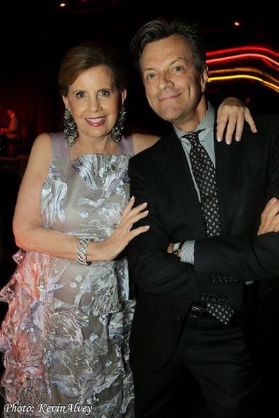 Adrienne Arsht, Jim Caruso Photo