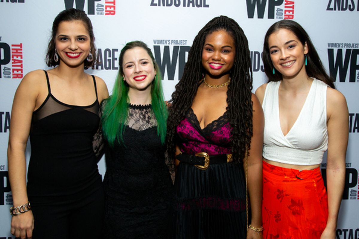Rebecca Jimenez, Alyssa May Gold, Malika Samuel, Carmen Berkeley at 