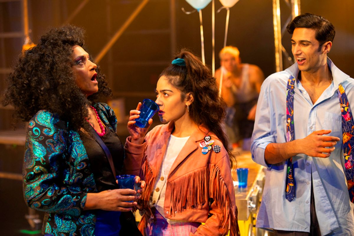 Cathy Tyson, Nicole Jebeli and Omar Malik at 