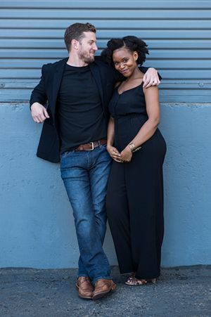 Nick Dillenburg (Ralph) and AimÃ© Donna Kelly (Misha) Photo