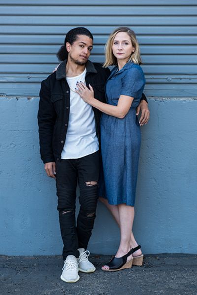 Chris Herbie Holland (Leo) and Therese Barbato (Dawn) Photo