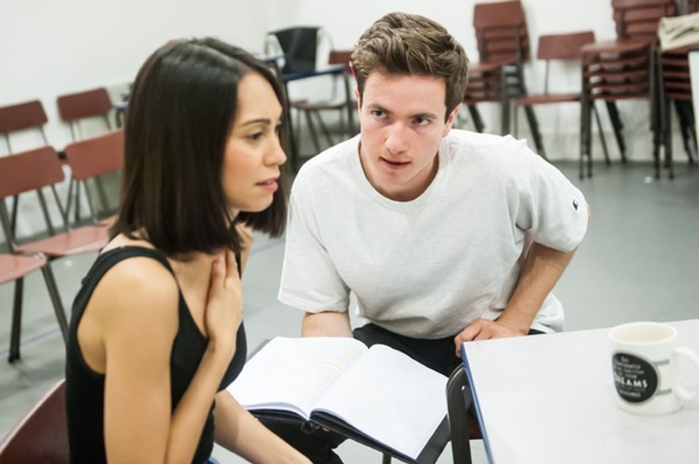 Photo Flash: Inside Rehearsal For MITES at the Tristan Bates Theatre  Image