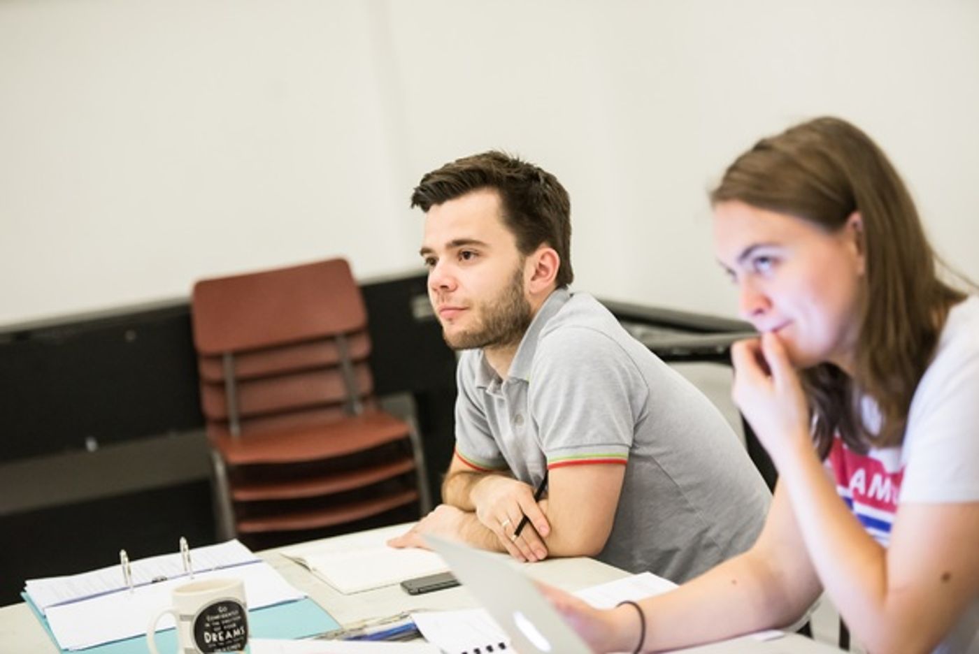 Photo Flash: Inside Rehearsal For MITES at the Tristan Bates Theatre  Image