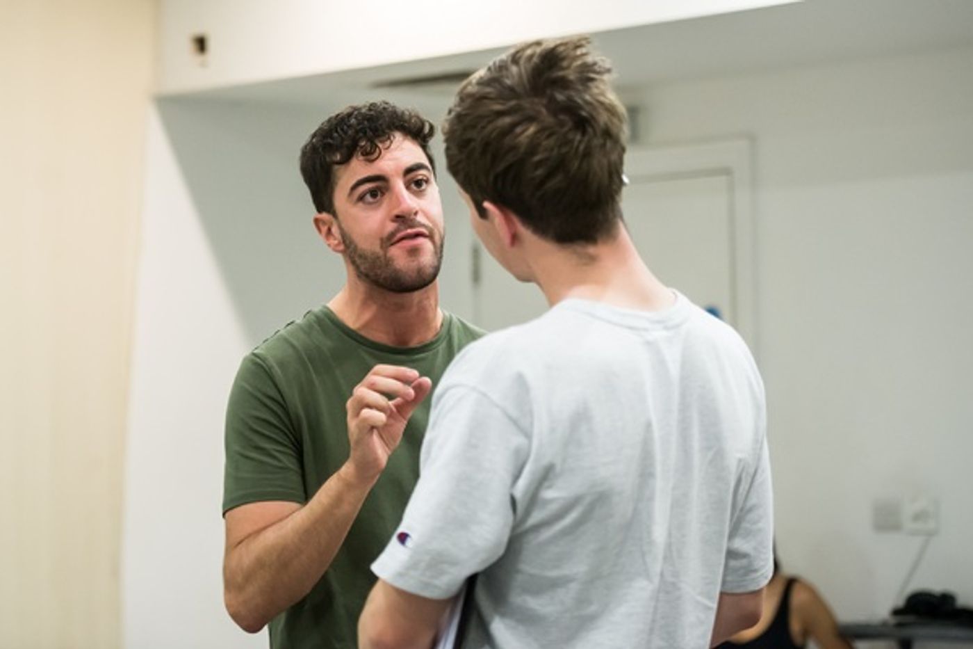 Photo Flash: Inside Rehearsal For MITES at the Tristan Bates Theatre  Image