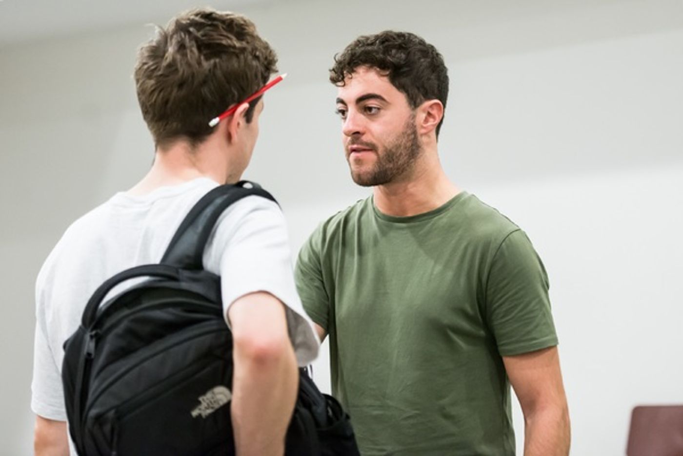 Photo Flash: Inside Rehearsal For MITES at the Tristan Bates Theatre  Image