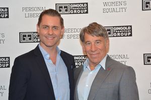 Michael McCorry and Stephen Schwartz @ BroadwayWorld Michael McCorry and Stephen Schwartz Photo