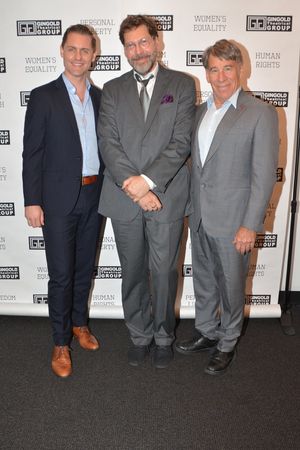 Michael McCorry, David Staller and Stephen Schwartz @ BroadwayWorld Michael McCorry, David Staller and Stephen Schwartz Photo