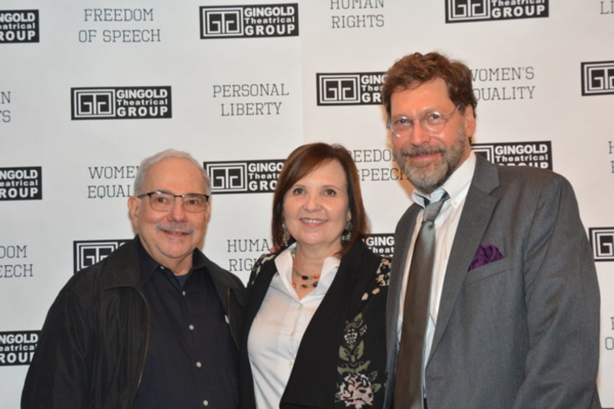 Ken Glickfield, Kris Hall and David Staller at 