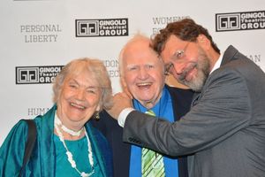 Diane McCourt, Malachy McCourt and David Staller @ BroadwayWorld Diane McCourt, Malachy McCourt and David Staller Photo