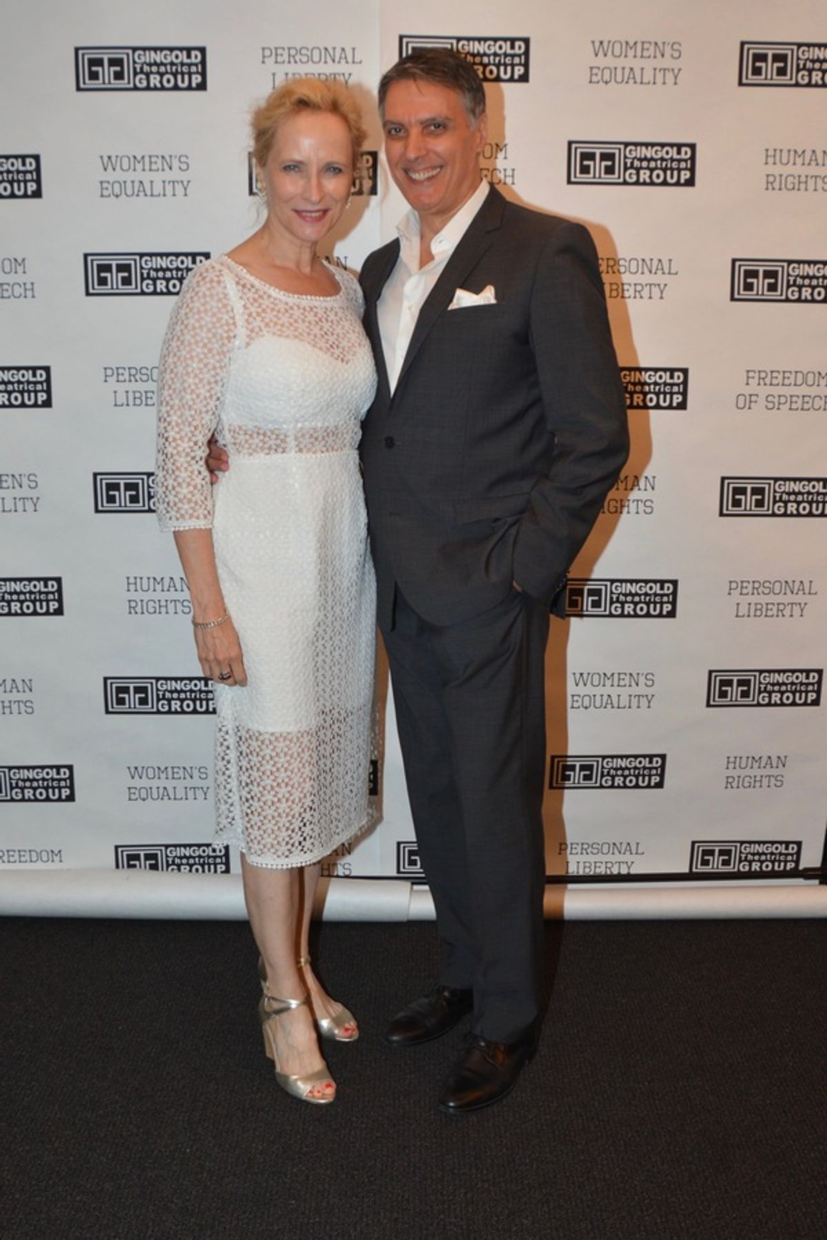 Laila Robins and Robert Cucciolo at 