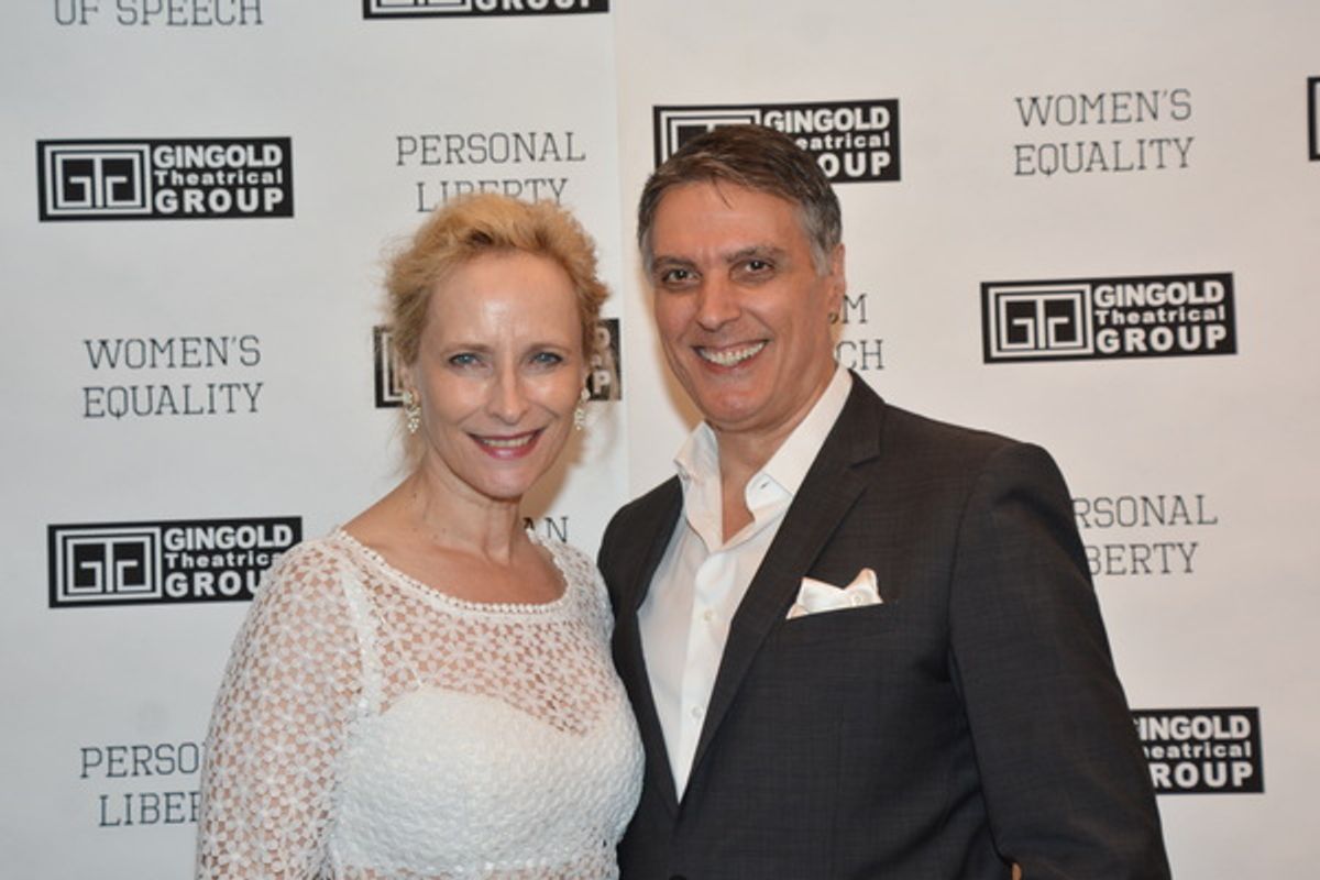 Laila Robins and Robert Cucciolo at 