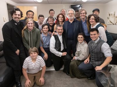 John Weidman with the cast of Assassins Photo