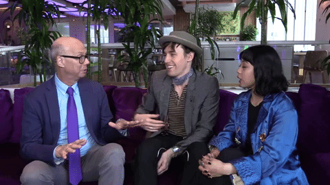 TV: Livin' It Up with HADESTOWN Stars Eva Noblezada & Reeve Carney  Image