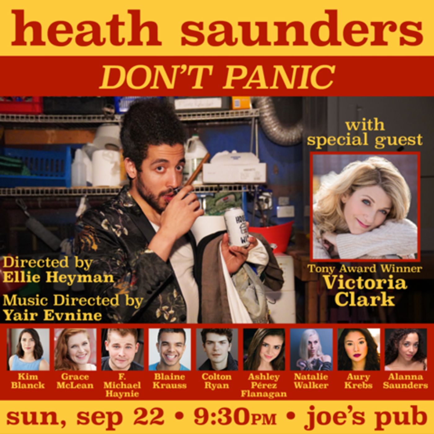 Photo Coverage: Heath Saunders Brings DON'T PANIC to Joe's Pub Photo Coverage: Heath Saunders Brings DON'T PANIC to Joe's Pub Image