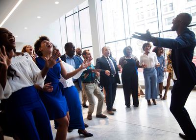 Broadway Inspirational Voices (Lead by Michael McElroy)  Photo