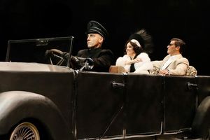 William Michals (Max von Mayerling) , Alice Ripley (Norma Desmond), and Nicholas Rodriguez (Joe Gillis) in SUNSET BOULEVARD @ BroadwayWorld William Michals (Max von Mayerling) , Alice Ripley (Norma Desmond), and Nicholas Rodr Photo