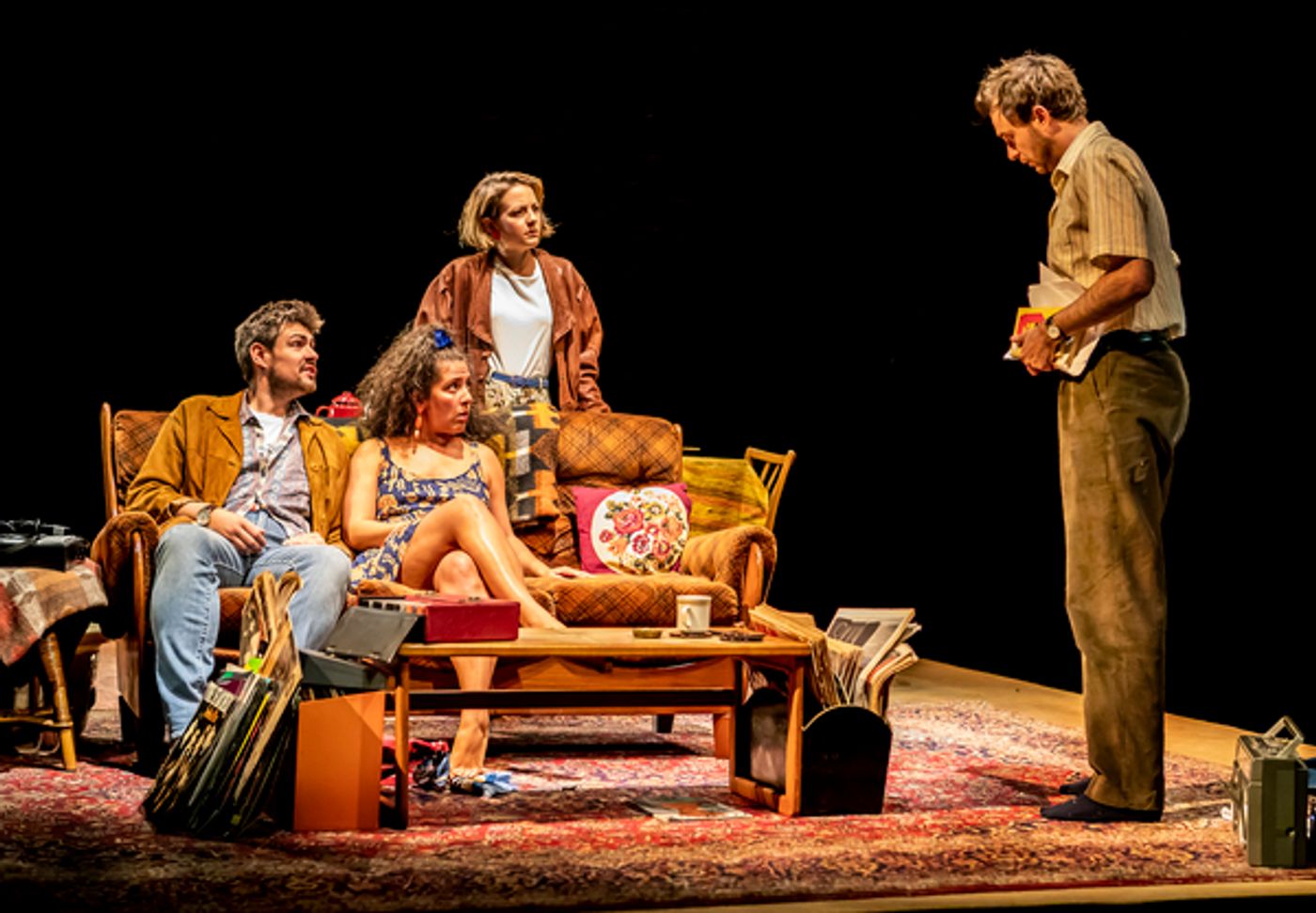 Photo Flash: First Look at VALUED FRIENDS  Image