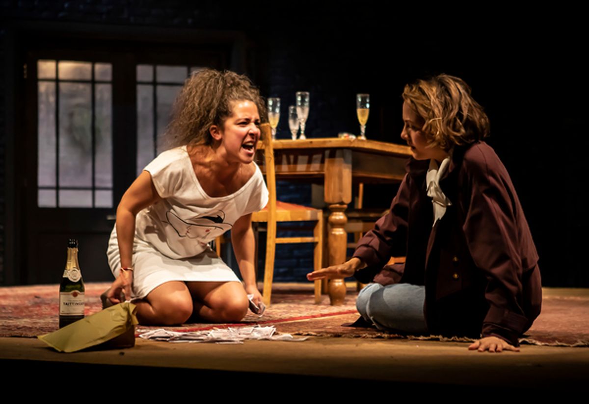 Natalie Casey, Catrin Stewart at 