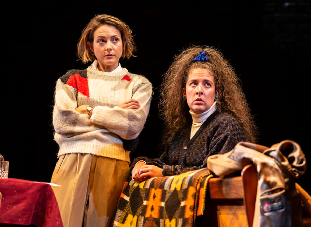 Natalie Casey, Catrin Stewart at 