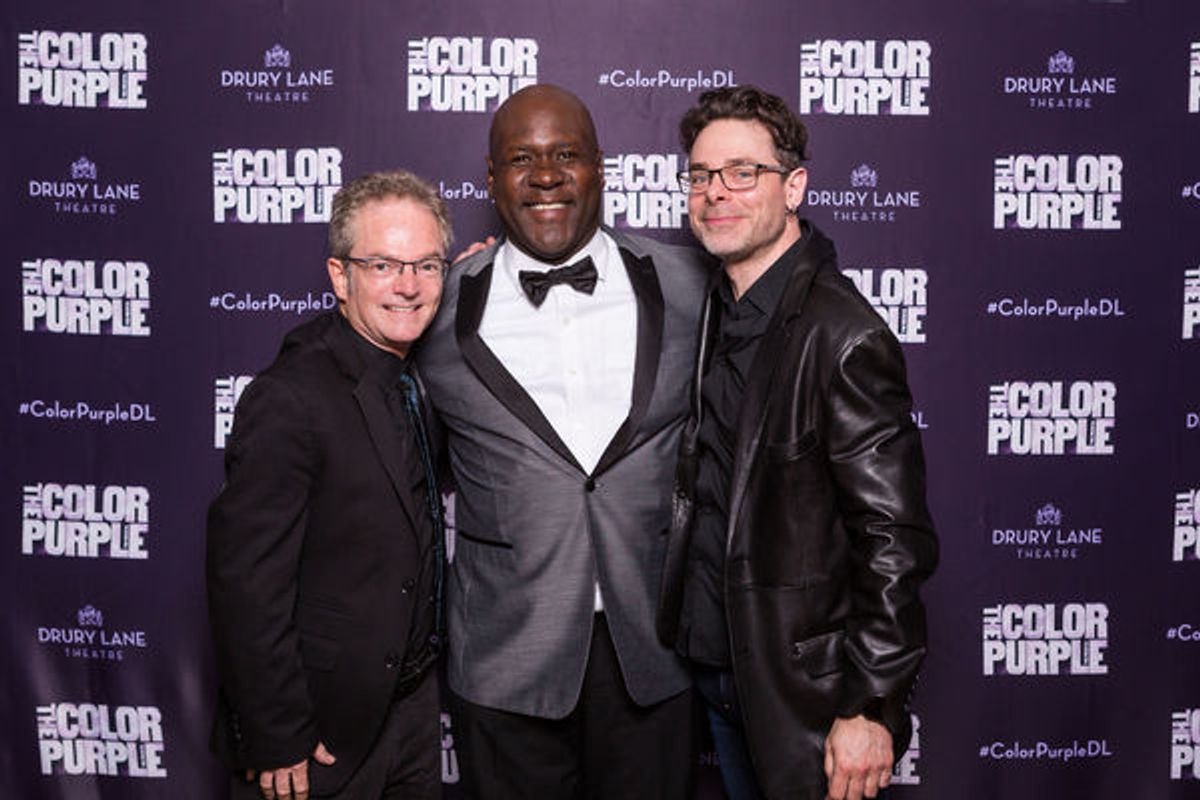 Carey Deadman (Music Arrangements), Jermaine Hill (Music Director), and Ethan Deppe (Electronic Music Designer) at 