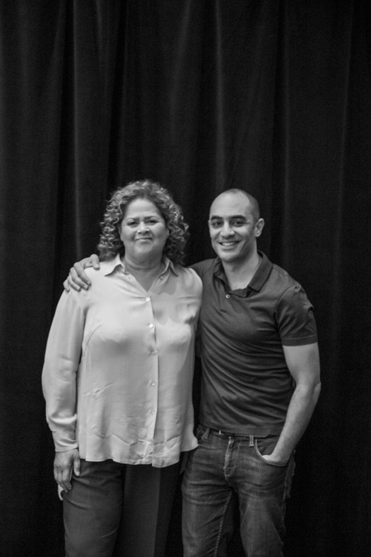 Anna Deavere Smith and Saheem Ali at 