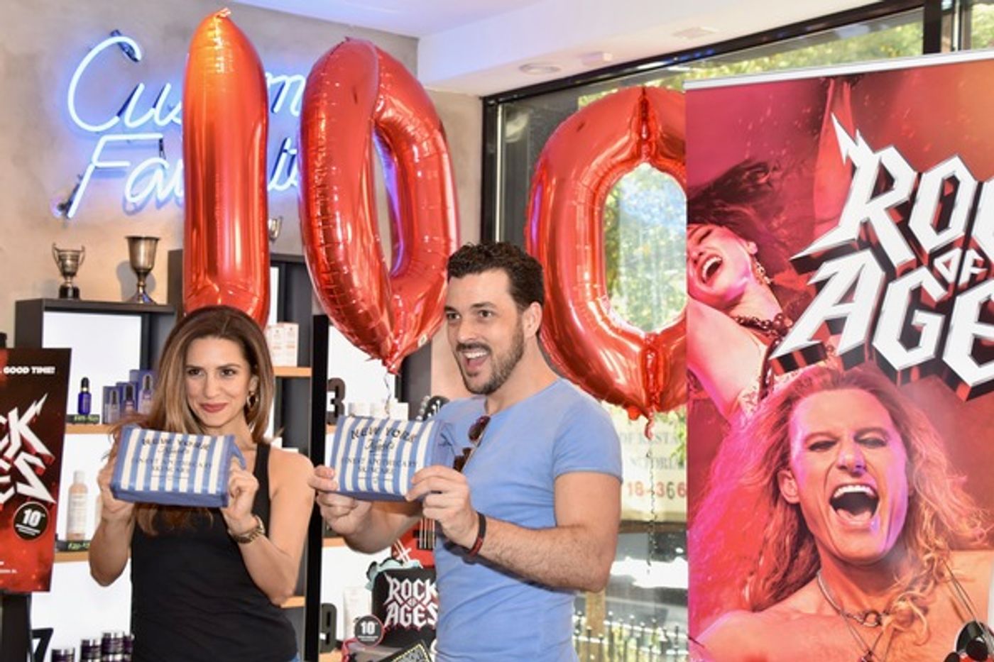 Photo Coverage: ROCK OF AGES Celebrates 100 Performances At New World Stages  Image