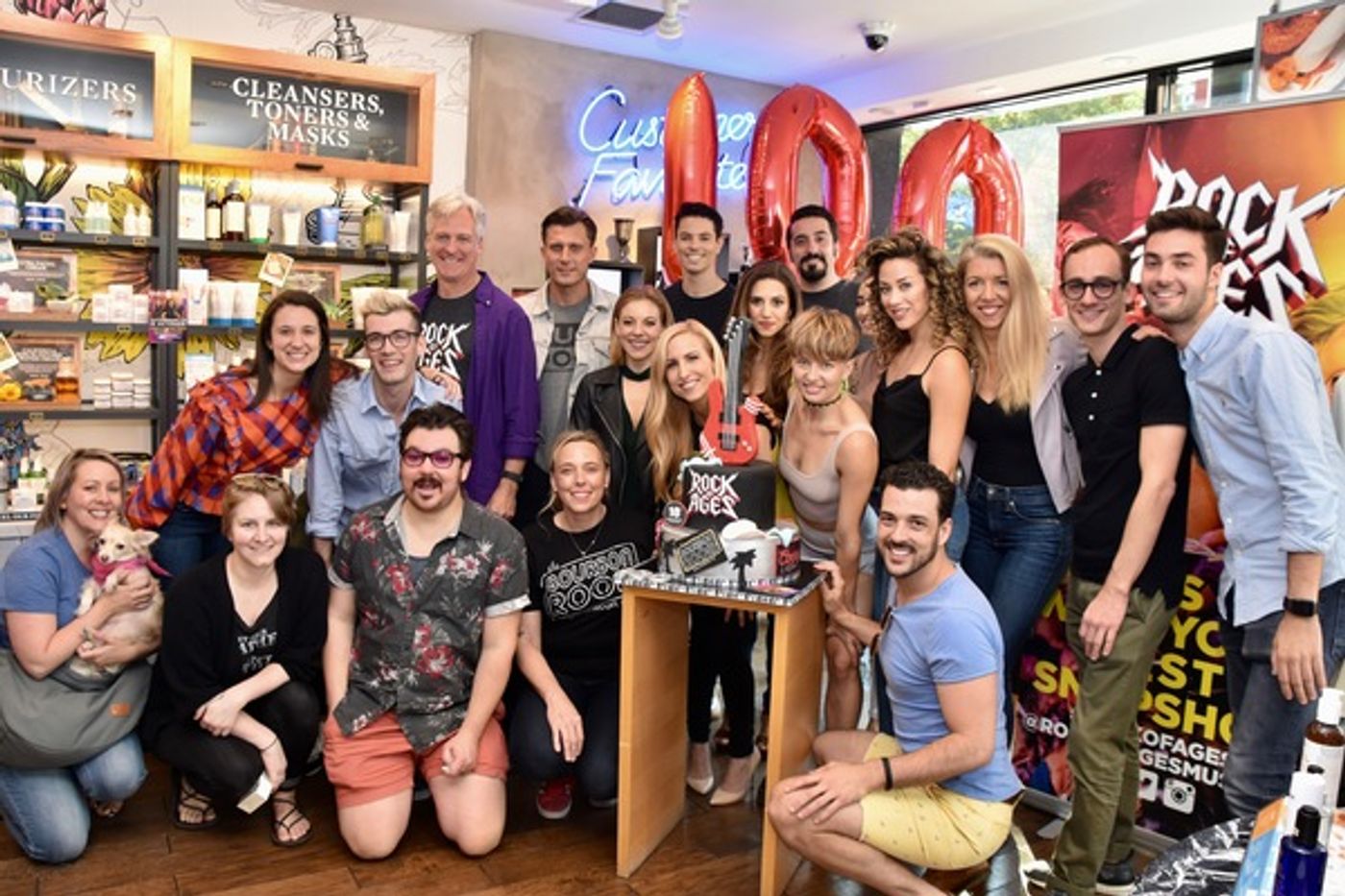 Photo Coverage: ROCK OF AGES Celebrates 100 Performances At New World Stages  Image