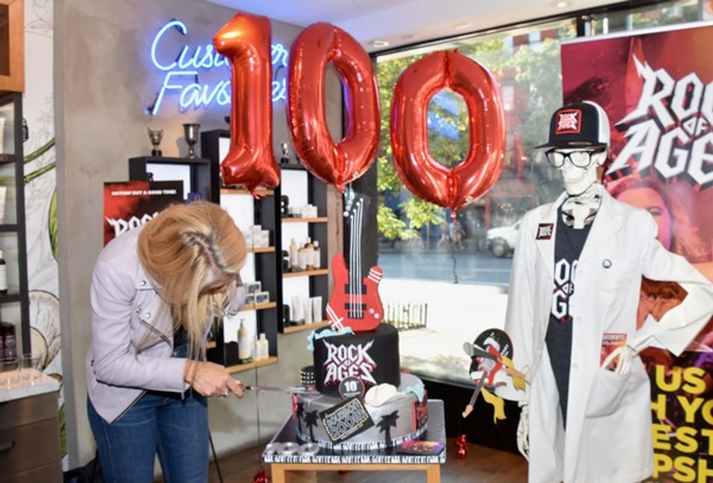 Photo Coverage: ROCK OF AGES Celebrates 100 Performances At New World Stages  Image