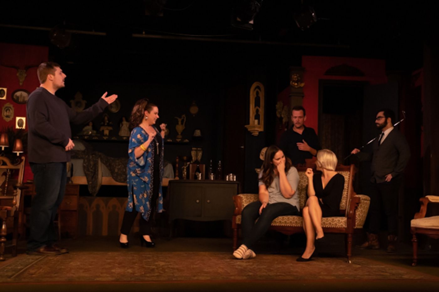 Photo Coverage: First look at Little Theatre Off Broadway's THE HAUNTING OF HILL HOUSE Photo Coverage: First look at Little Theatre Off Broadway's THE HAUNTING OF HILL HOUSE Image