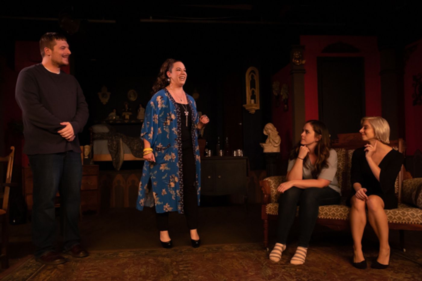 Photo Coverage: First look at Little Theatre Off Broadway's THE HAUNTING OF HILL HOUSE Photo Coverage: First look at Little Theatre Off Broadway's THE HAUNTING OF HILL HOUSE Image