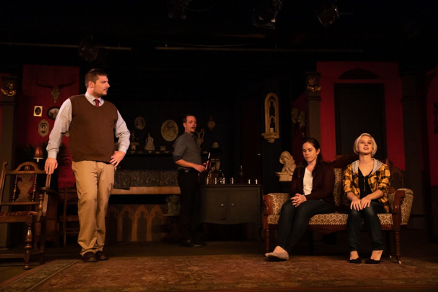 Photo Coverage: First look at Little Theatre Off Broadway's THE HAUNTING OF HILL HOUSE Photo Coverage: First look at Little Theatre Off Broadway's THE HAUNTING OF HILL HOUSE Image