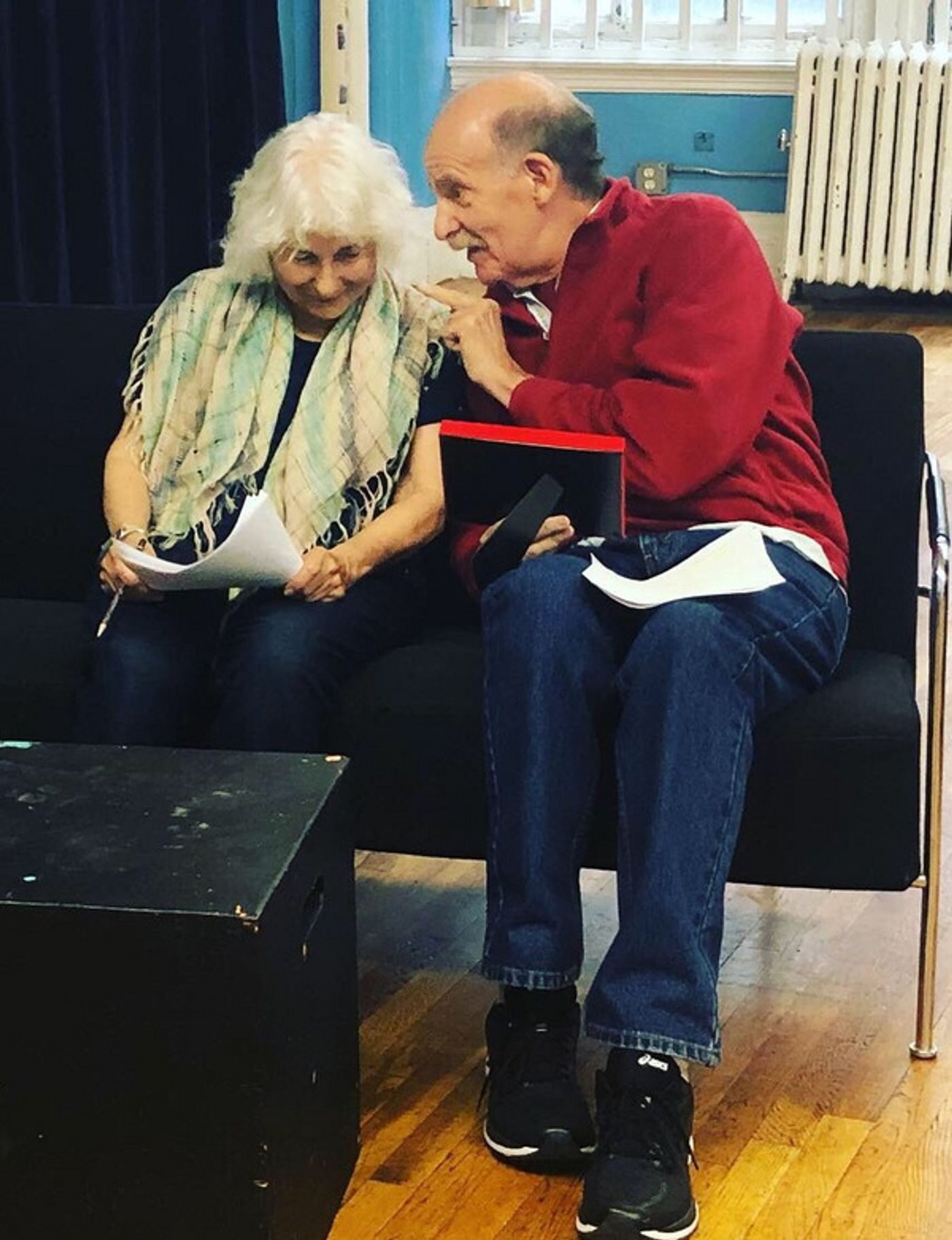 Photo Flash: Inside Rehearsal For APPLE, TABLE, PENNY at TADA Theater  Image