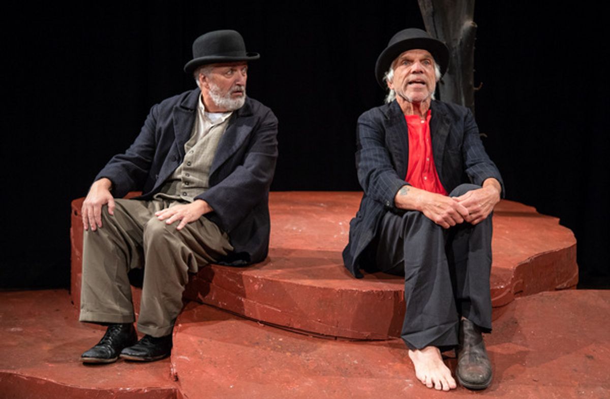 Tom Gleadow and Richard Donelly in WAITING FOR GODOT at The Wilbury Theatre Group in Providence, RI; photo by Erin X. Smithers. at 