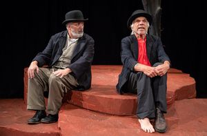 Tom Gleadow and Richard Donelly in WAITING FOR GODOT at The Wilbury Theatre Group in  Photo