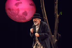 Tom Gleadow in WAITING FOR GODOT at The Wilbury Theatre Group in Providence, RI; phot Photo