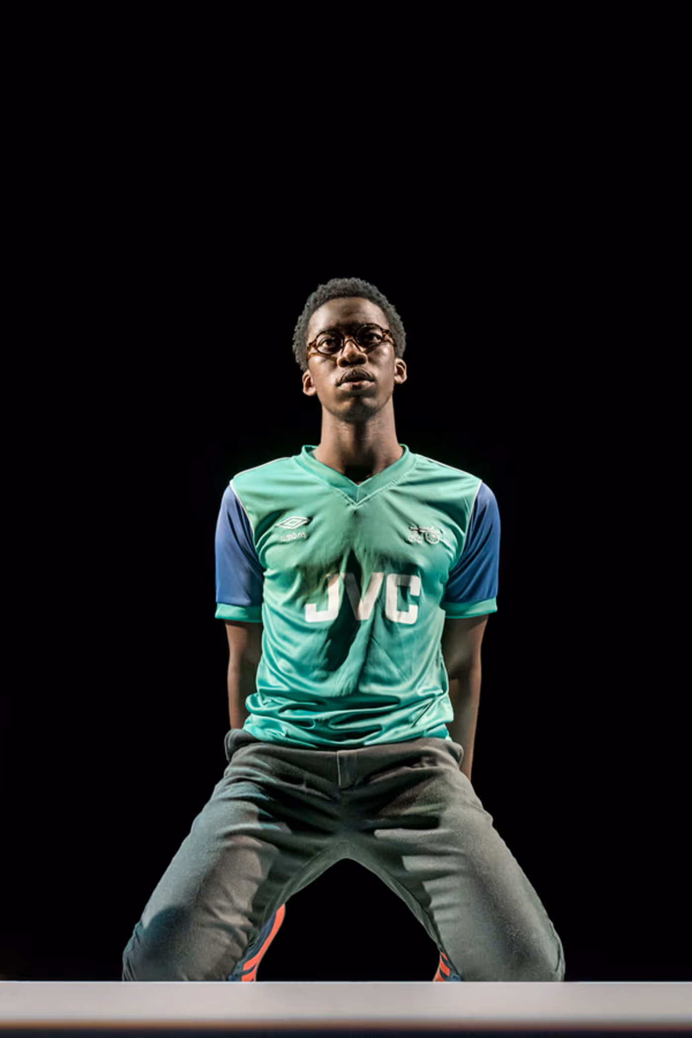 Photo Flash: First Look at GLASS. KILL. BLUEBEARD. IMP. at the Royal Court Jerwood Theatre Downstairs Photo Flash: First Look at GLASS. KILL. BLUEBEARD. IMP. at the Royal Court Jerwood Theatre Downstairs Image