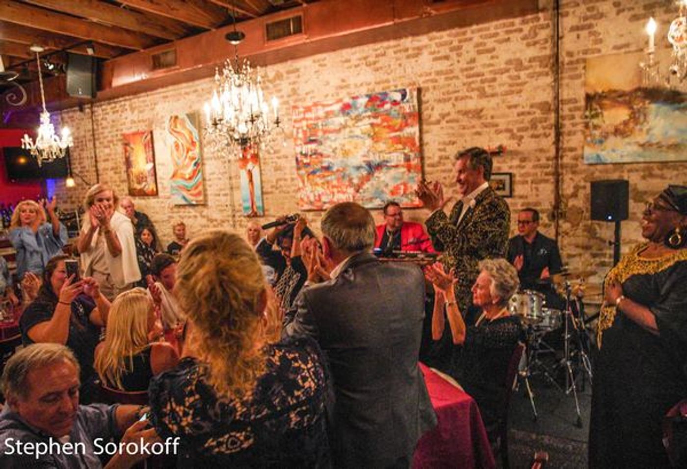 BWW Review/Photos: Avery Sommers and Angela Barcari Join Rob Russell For Cafe Centro Cabaret Opening  Image