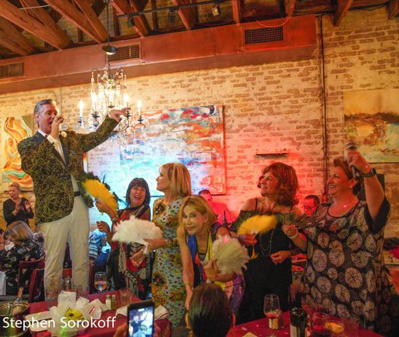 BWW Review/Photos: Avery Sommers and Angela Barcari Join Rob Russell For Cafe Centro Cabaret Opening  Image