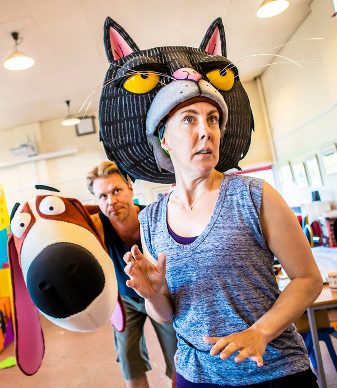 Photo Flash: Inside Rehearsal For OI FROG & FRIENDS!  Image