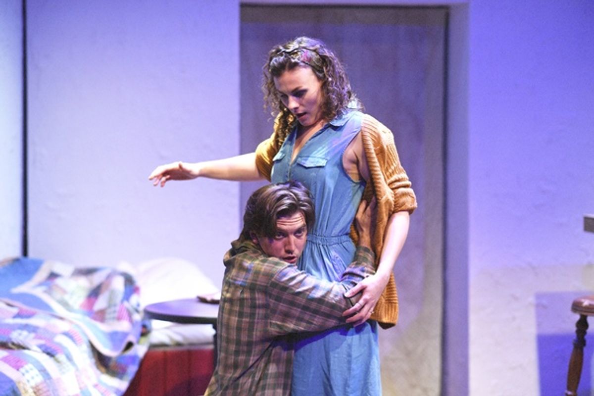 Brandon Walters and Melody Ladd at 