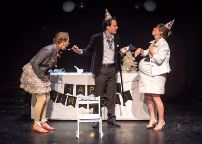 Madelyn Loehr, Samuel Pate and Kelly Levander Photo