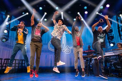 Chris Sullivan, Christopher Jackson, Anthony Veneziale, Utkarsh Ambudkar, James Monro Photo