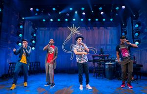 Chris Sullivan, Utkarsh Ambudkar, Anthony Veneziale, Christopher Jackson, and Kurt Crowley @ BroadwayWorld Chris Sullivan, Utkarsh Ambudkar, Anthony Veneziale, Christopher Jackson, and Kurt Cr Photo