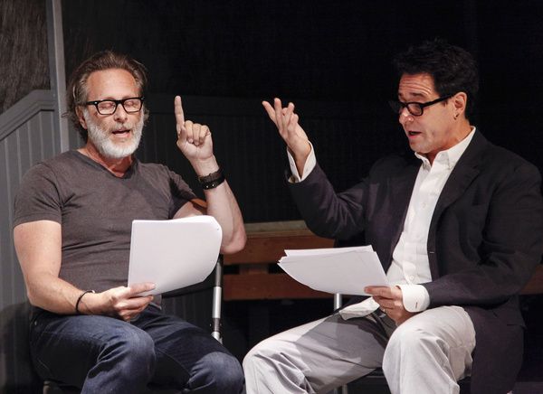 Steven Weber (l.), Rob Morrow. Photo