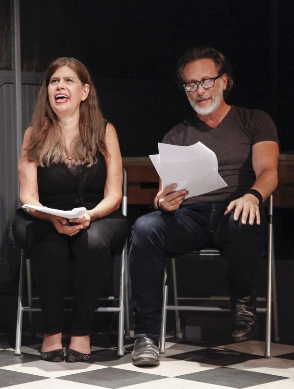 Dayle Reyfel, Steven Weber. Photo