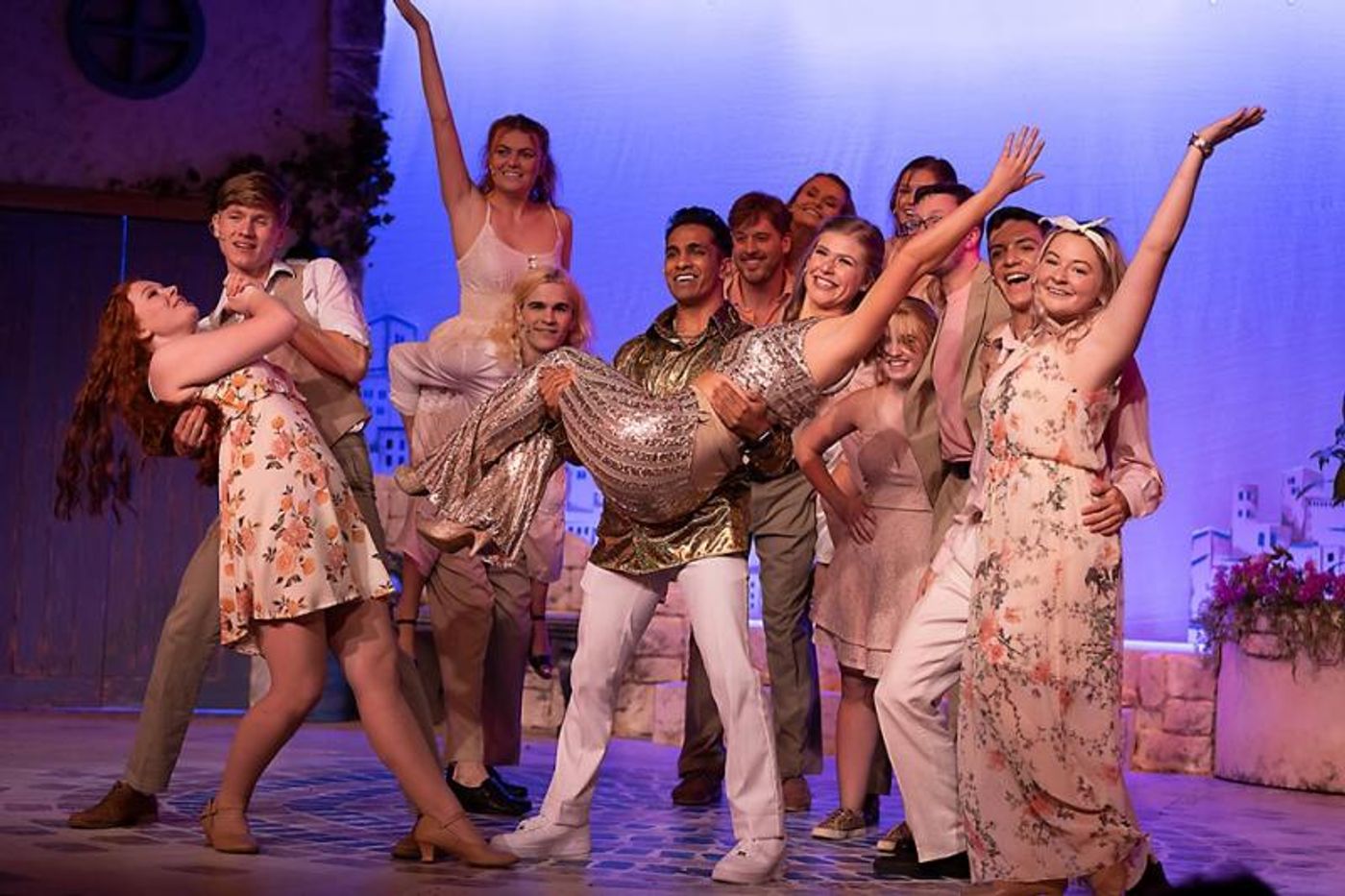 Review: MAMMA MIA, That's a Spicy Musical at Allenberry  Image