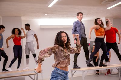 Isabelle McCalla and Cast of Footloose Photo