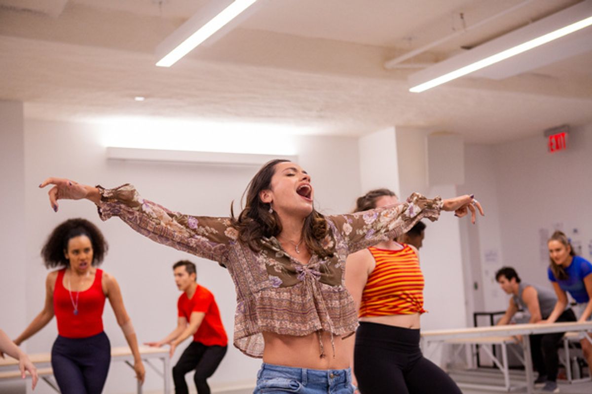 Isabelle McCalla and Cast of Footloose at 