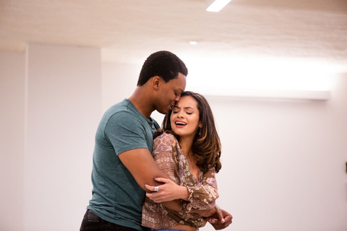 J. Quinton Johnson and Isabelle McCalla at 
