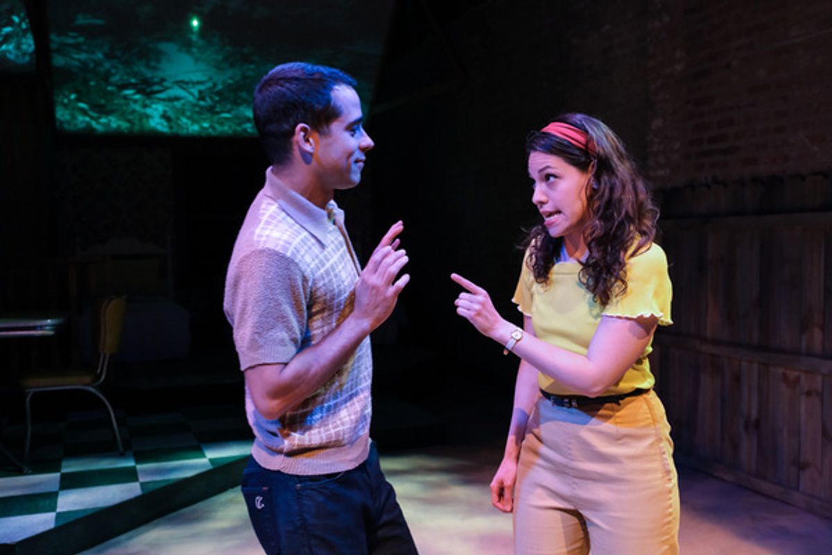 Tommy Rivera-Vega and Ayssette Munoz at 